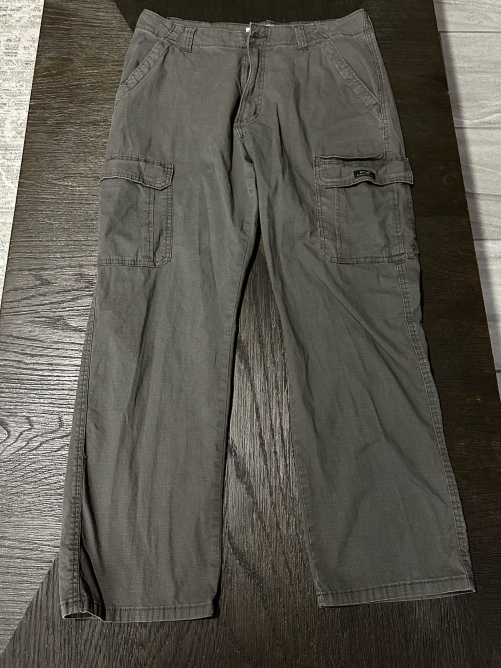 Wrangler Men's Dark Gray Cargo Pants